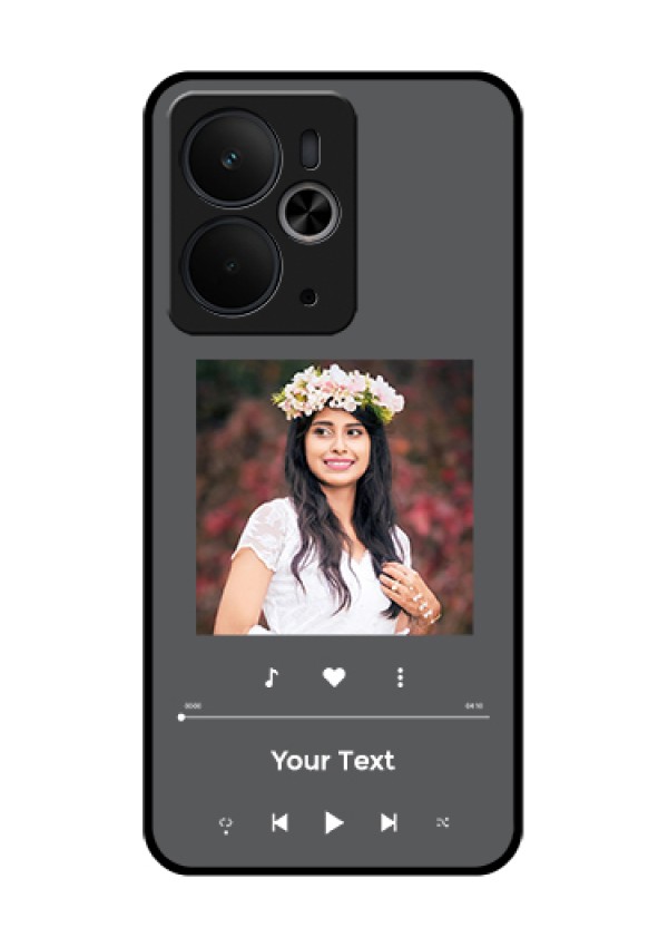 Realme 14T 5G Custom Glass Phone Case - Play The Music Design