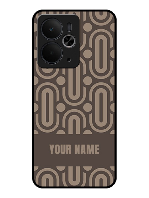 Custom Realme 14T 5G Custom Glass Phone Case - Captivating Zero Pattern Design