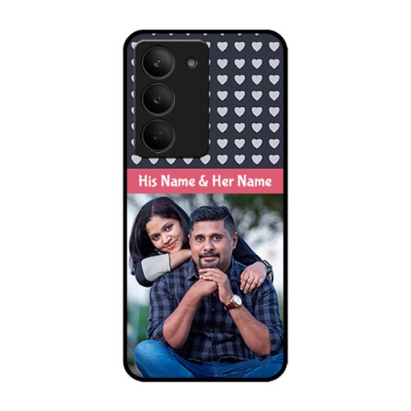 Realme 14x 5G Custom Glass Phone CaseLove Symbols Design
