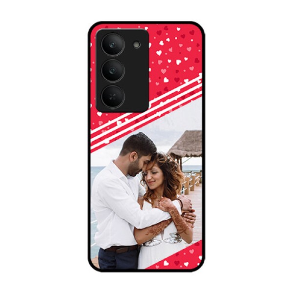 Realme 14x 5G Custom Glass Phone CaseValentines Gift Design