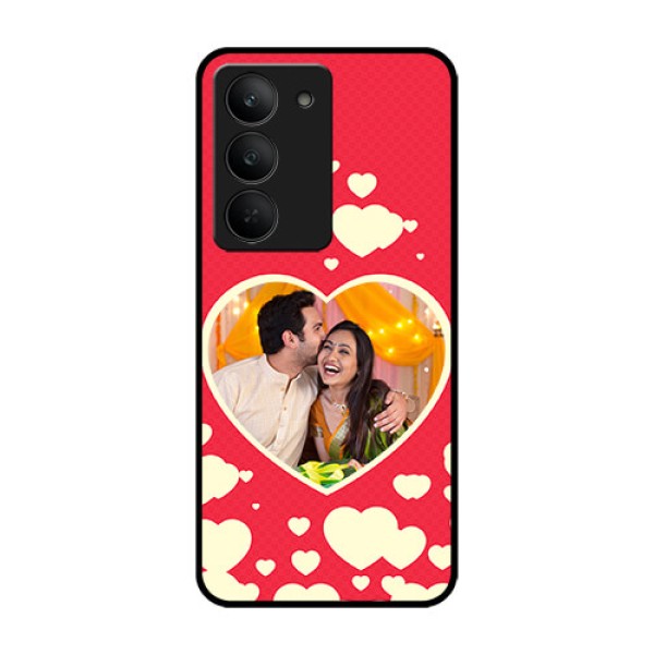 Realme 14x 5G Custom Glass Phone CaseLove Symbols Phone Cover Design