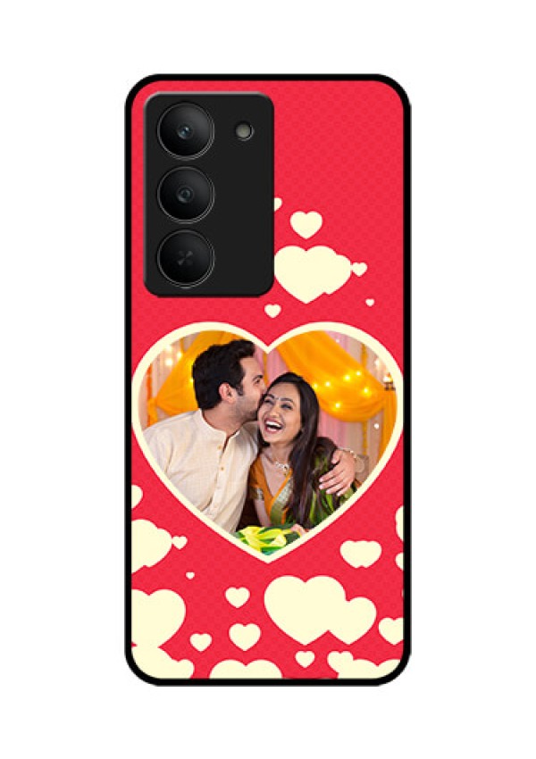 Realme 14x 5G Custom Glass Phone CaseLove Symbols Phone Cover Design