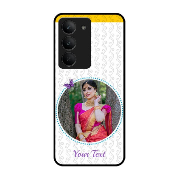 Realme 14x 5G Custom Glass Phone CaseGirls Premium Case Design