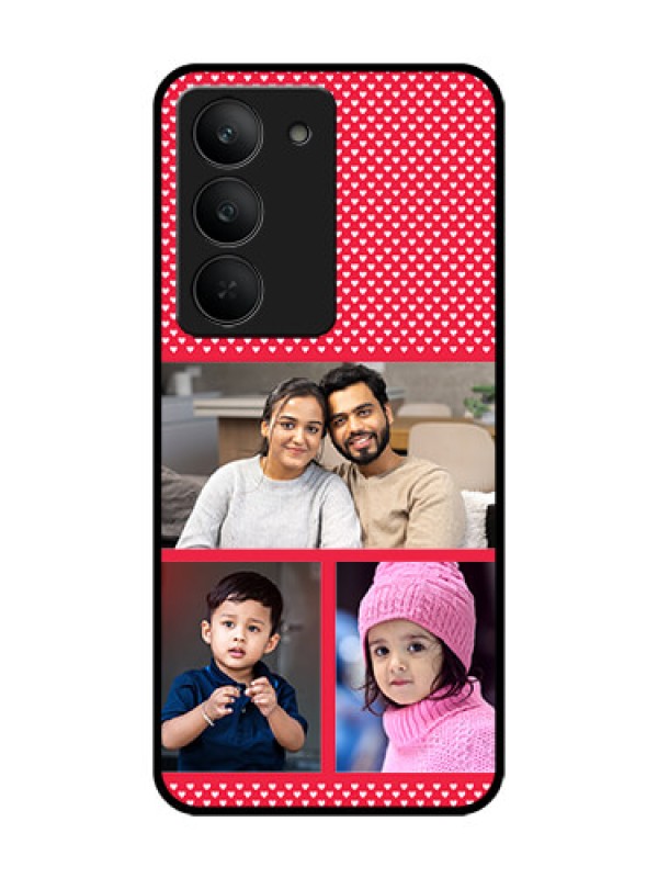 Custom Realme 14x 5G Custom Glass Phone CaseBulk Photo Upload Design