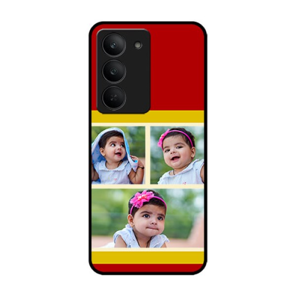 Realme 14x 5G Custom Glass Phone CaseMultiple Pic Upload Design Realme 14x 5G Custom Glass Phone CaseMultiple Pic Upload Design