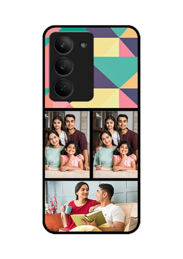 Realme 14x 5G Custom Glass Phone CaseBulk Pic Upload Design