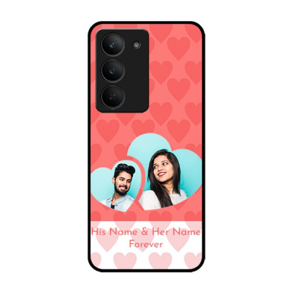 Realme 14x 5G Custom Glass Phone CaseCouple Pic Upload Design Realme 14x 5G Custom Glass Phone CaseCouple Pic Upload Design