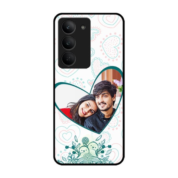 Realme 14x 5G Custom Glass Phone CasePremium Couple Design Realme 14x 5G Custom Glass Phone CasePremium Couple Design