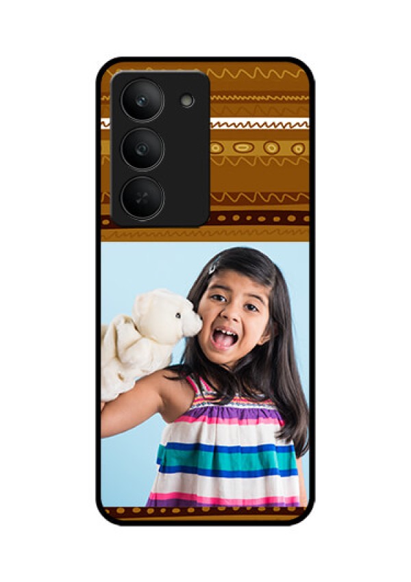 Realme 14x 5G Custom Glass Phone CaseFriends Picture Upload Design