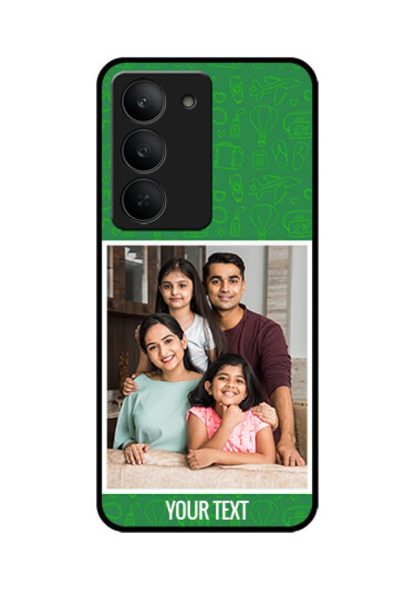 Realme 14x 5G Custom Glass Phone CasePicture Upload Design