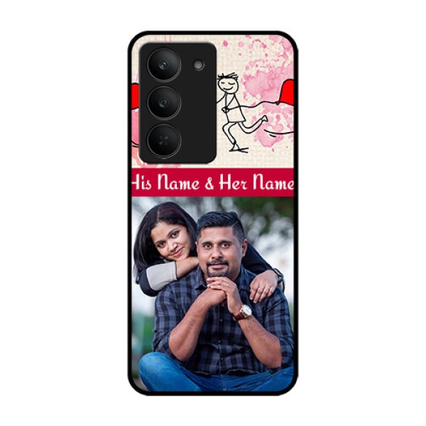 Realme 14x 5G Custom Glass Phone CaseYou And Me Case Design