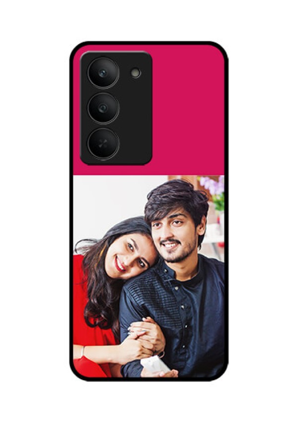 Realme 14x 5G Custom Glass Phone CaseAnniversary Cover Design