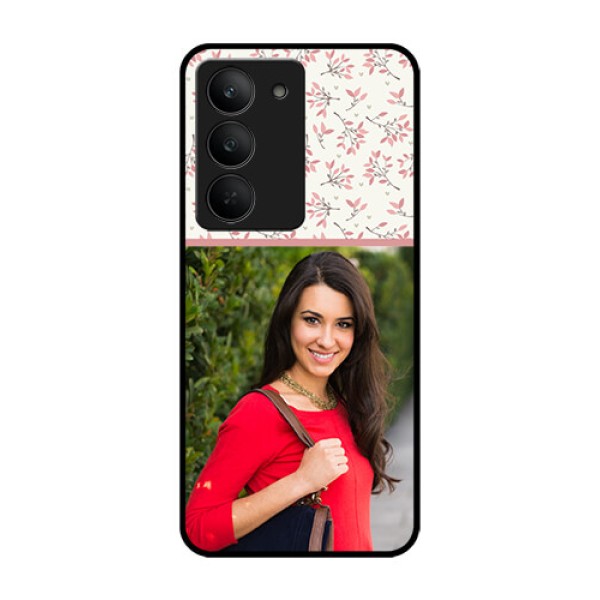 Realme 14x 5G Custom Glass Phone CaseStunning Floral Design