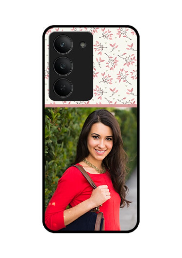 Realme 14x 5G Custom Glass Phone CaseStunning Floral Design