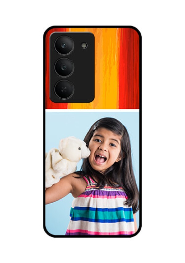 Realme 14x 5G Custom Glass Phone CaseMulti Color Design