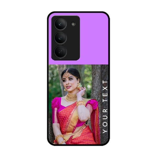 Realme 14x 5G Custom Glass Phone CaseBirthday Icons Design