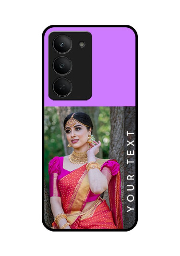 Realme 14x 5G Custom Glass Phone CaseBirthday Icons Design