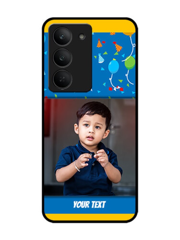 Custom Realme 14x 5G Custom Glass Phone CaseBirthday Wishes Design