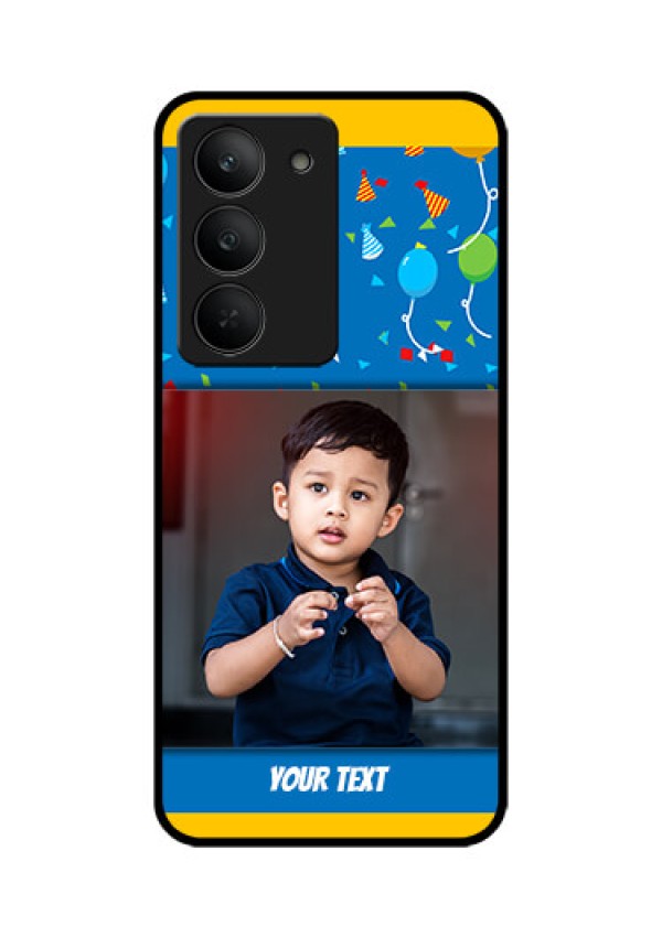 Realme 14x 5G Custom Glass Phone CaseBirthday Wishes Design