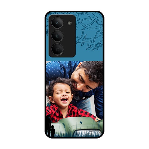 Realme 14x 5G Custom Glass Phone CaseBest Dad Design