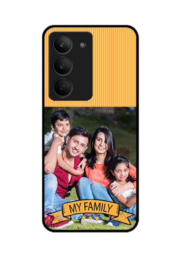 Realme 14x 5G Custom Glass Phone CaseMy Family Design