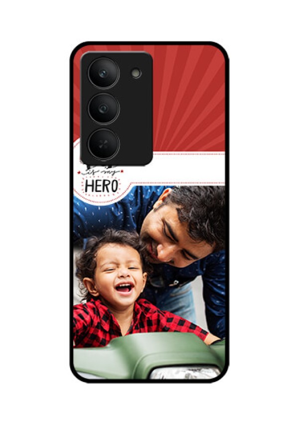 Realme 14x 5G Custom Glass Phone CaseMy Dad Hero Design
