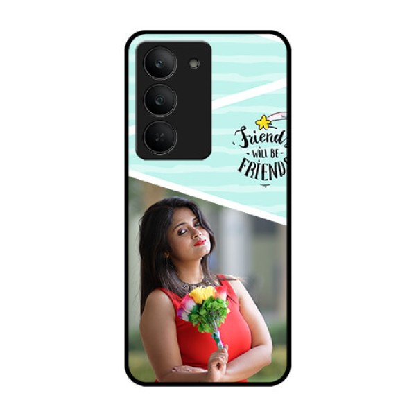 Realme 14x 5G Custom Glass Phone CaseFriends Picture Icon Design Realme 14x 5G Custom Glass Phone CaseFriends Picture Icon Design
