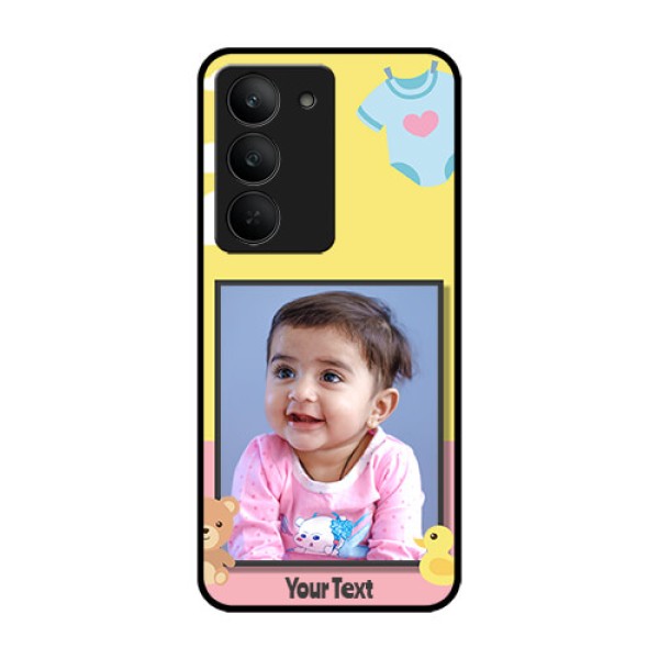 Realme 14x 5G Custom Glass Phone CaseKids 2 Color Design
