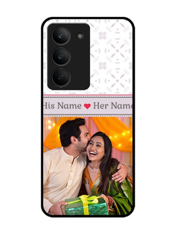 Custom Realme 14x 5G Custom Glass Phone CaseWith Photo And Ethnic Design