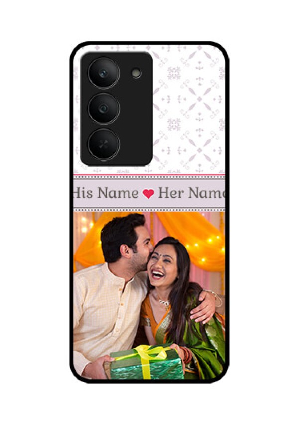 Realme 14x 5G Custom Glass Phone CaseWith Photo And Ethnic Design