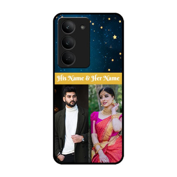 Realme 14x 5G Custom Glass Phone CaseGalaxy Stars Backdrop Design Realme 14x 5G Custom Glass Phone CaseGalaxy Stars Backdrop Design