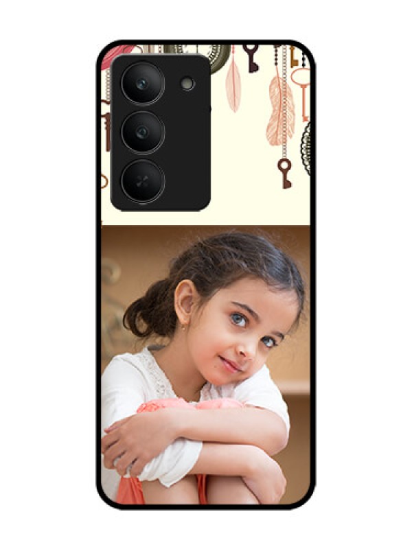 Custom Realme 14x 5G Custom Glass Phone CaseBoho Style Design