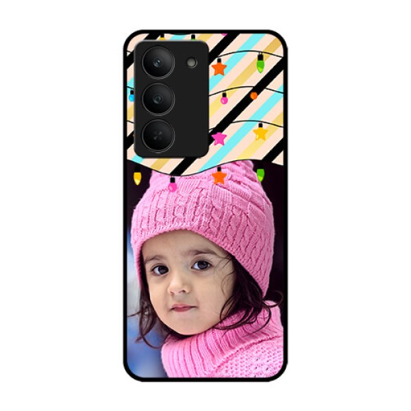 Realme 14x 5G Custom Glass Phone CaseLights Hanging Design