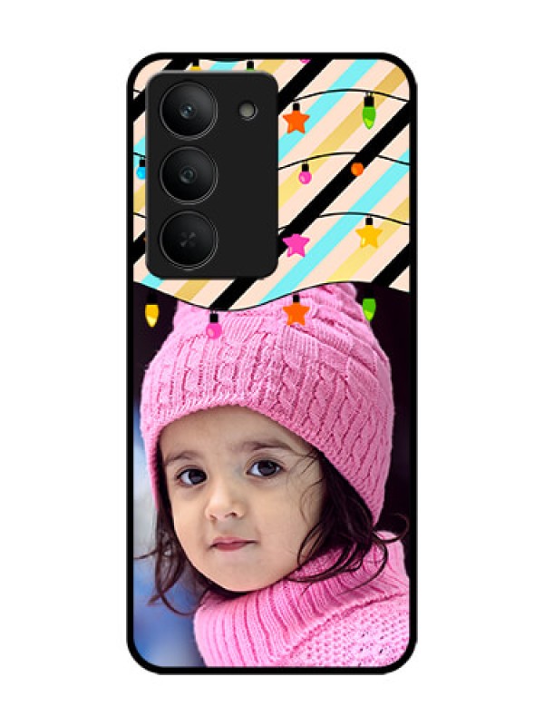 Custom Realme 14x 5G Custom Glass Phone CaseLights Hanging Design