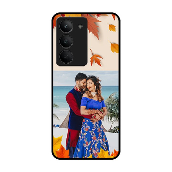Realme 14x 5G Custom Glass Phone CaseAutumn Maple Leaves Design Realme 14x 5G Custom Glass Phone CaseAutumn Maple Leaves Design