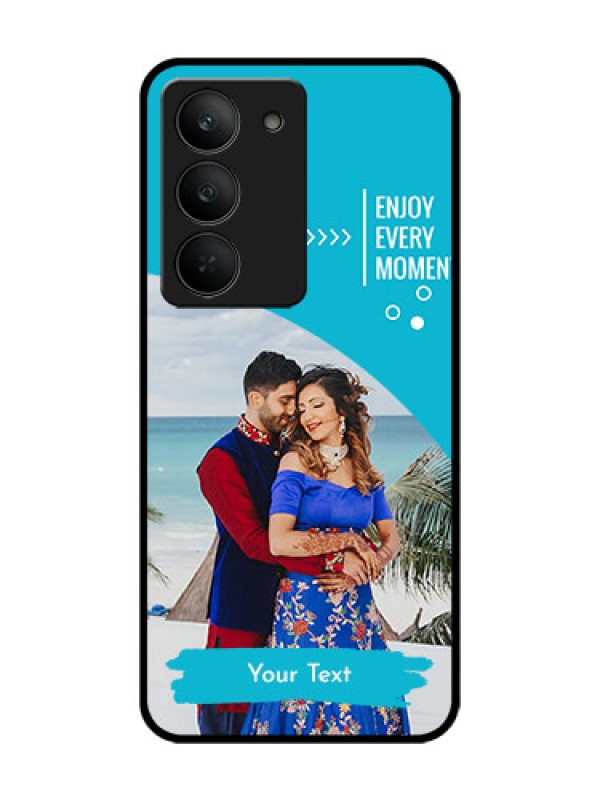 Custom Realme 14x 5G Custom Glass Phone CaseHappy Moment Design