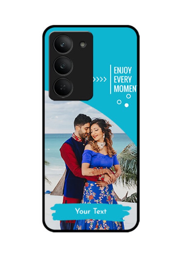 Realme 14x 5G Custom Glass Phone CaseHappy Moment Design