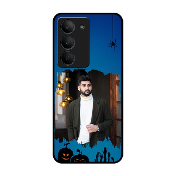 Realme 14x 5G Custom Glass Phone CaseWith Pro Halloween Design Realme 14x 5G Custom Glass Phone CaseWith Pro Halloween Design