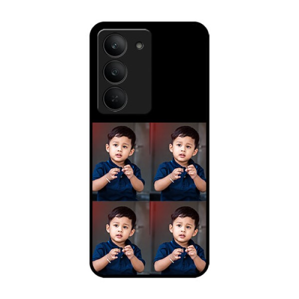 Realme 14x 5G Custom Glass Phone Case4 Image Holder Design