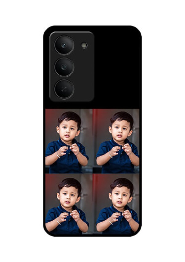 Realme 14x 5G Custom Glass Phone Case4 Image Holder Design