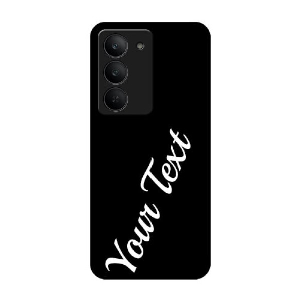 Realme 14x 5G Custom Glass Phone CaseWith Your Name Design