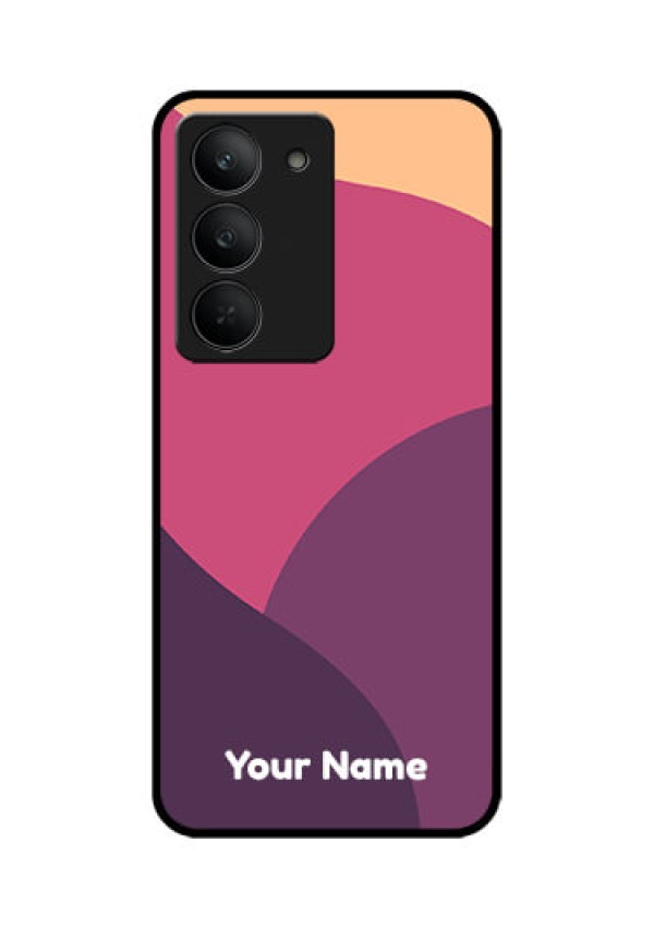 Realme 14x 5G Custom Glass Phone CaseMixed Multi - Colour Abstract Art Design