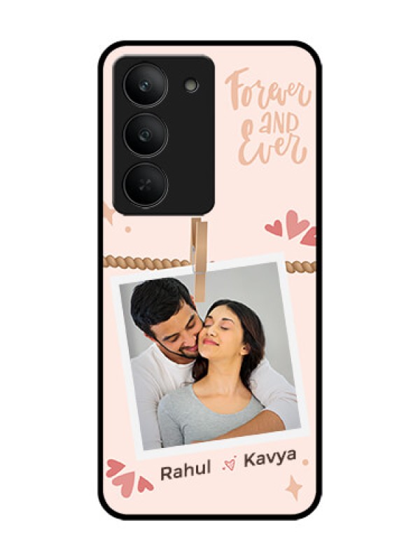 Custom Realme 14x 5G Custom Glass Phone CaseForever And Ever Love Design