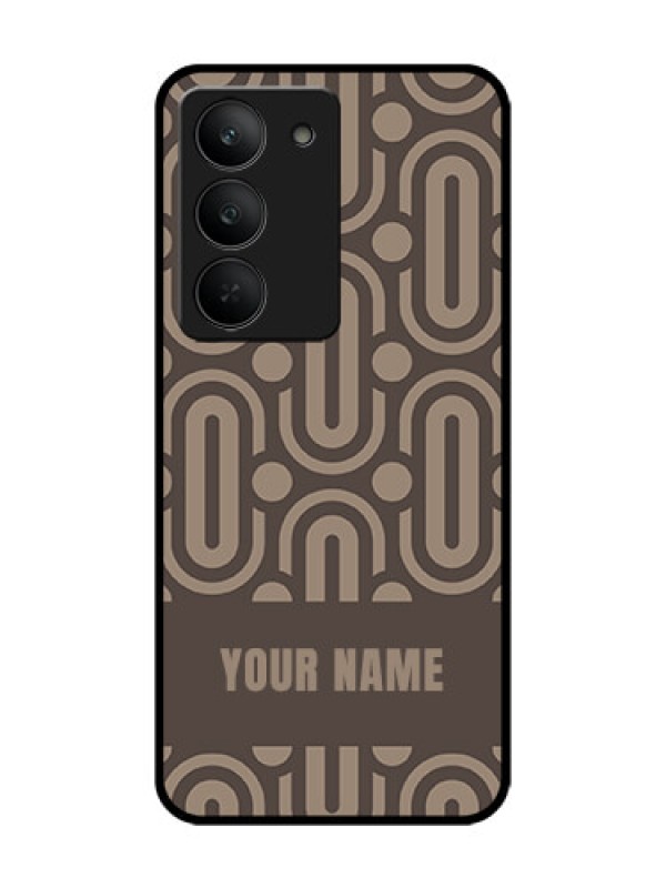 Custom Realme 14x 5G Custom Glass Phone CaseCaptivating Zero Pattern Design