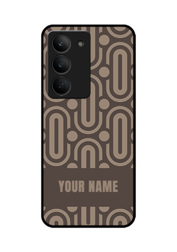 Realme 14x 5G Custom Glass Phone CaseCaptivating Zero Pattern Design