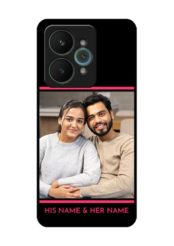 Realme 15 5G Custom Glass Phone Case - With Add Text Design