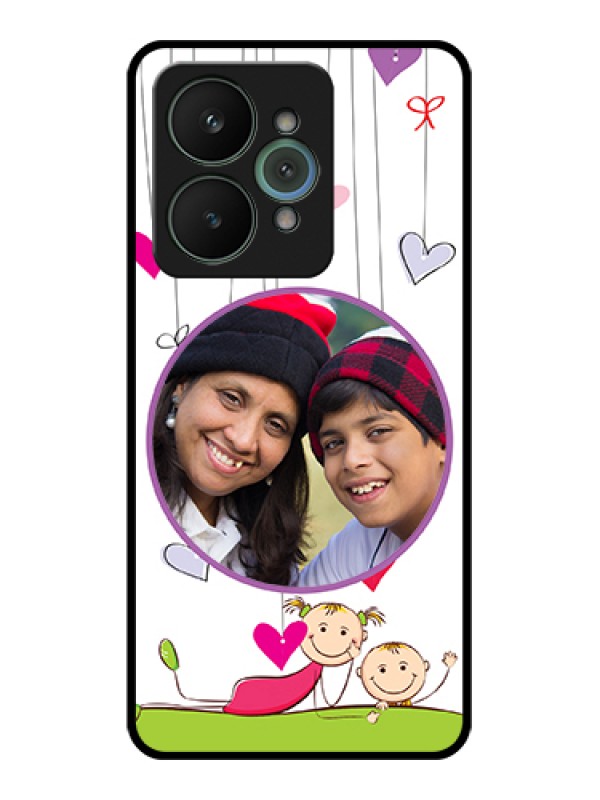 Custom Realme 15 5G Custom Glass Phone Case - Cute Kids Phone Case Design