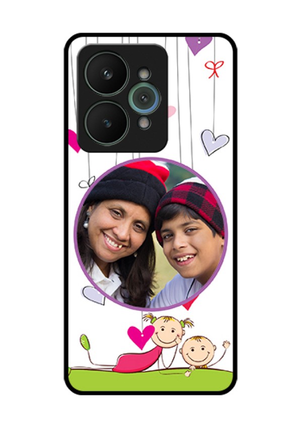 Realme 15 5G Custom Glass Phone Case - Cute Kids Phone Case Design