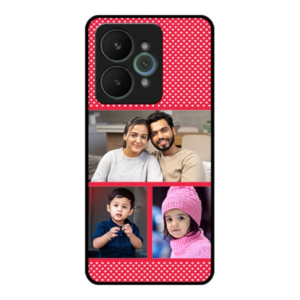 Realme 15 5G Custom Glass Phone Case - Bulk Photo Upload Design Realme 15 5G Custom Glass Phone Case - Bulk Photo Upload Design