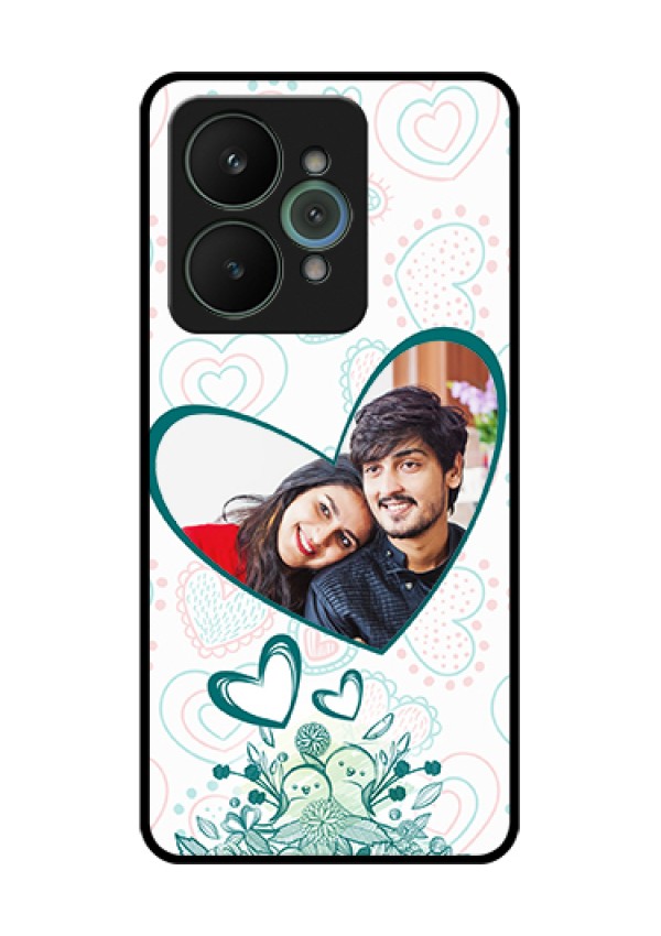 Realme 15 5G Custom Glass Phone Case - Premium Couple Design